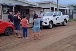 Se analizan soluciones en varias zonas ante desborde de agua debido a "bocas" de tormentas obstruidas por basurales