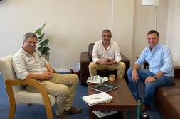 Intendente Albisu y diputado de Brum  coordinan acciones sobre el presupuesto