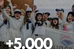 Salto Grande cerró 2025 con  participación escolar récord 