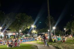 Gran presencia de público  en Termas del Daymán 