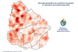 El mercado de arrendamientos rurales cierra un semestre marcado por el dinamismo y liderazgo del litoral oeste