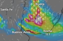 Llega un frente frío con lluvias,  tormentas y bajas temperaturas
