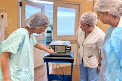 El Hospital Salto incorpora tecnología  de sellado de alta precisión quirúrgica