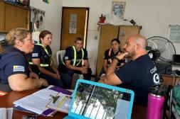 Reunión en el marco del Proyecto  Ministerial: “Hurto en casa de familia”