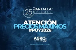 Ventas totales de Pantalla Uruguay