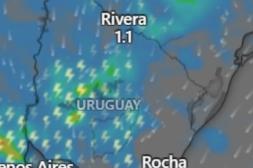 Llega frente frío y se advierte por “vientos, lluvia y granizo”