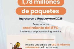 Más de 1.78 millones de paquetes del  exterior desestabilizan comercio local