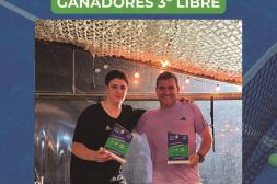Pádel: Se disputó la 1a fecha del Circuito Indoor. Juanena/ Salaverría se quedaron con la 3a categoría Libre