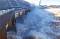 El río Uruguay se estabiliza  y embalse supera 34 metros