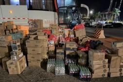 Incautaron mercadería de  contrabando por 5 millones  de pesos en ómnibus de excursión