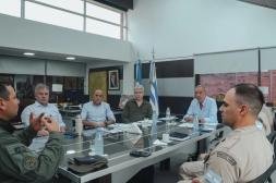 Refuerzan la vigilancia en el  puente Salto Grande ante la  escalada bélica en Medio Oriente