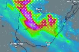 Anuncian la continuación de  tormentas para la zona norte
