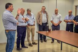 Autoridades ajustan detalles para la inauguración de la Central Hortícola del Norte con 75 puestos ya asignados