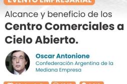 Especialista disertará en Salto sobre  centros comerciales a “cielo abierto”