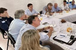 Albisu cerró en Pueblo Biassini la gira  interinstitucional por las zonas rurales