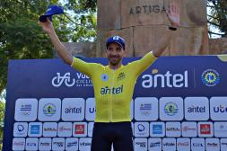 Vuelta Ciclista del Uruguay: Roderyk Asconeguy ganó la contrarreloj, Lucas Gaday sigue primero