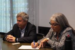 Intendencia y MTOP coordinaron obras en ruta 3, acceso a Salto Grande y recuperación total del Palacio Veltroni