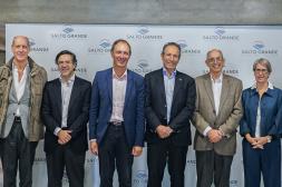 Delegación uruguaya ante CTM  recibió la Unión Europea y presentó  Proyecto Renovación Salto Grande 