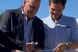 Se inauguraron las obras  de acceso en Pueblo Belén