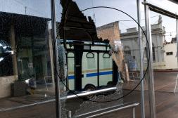 Tras ataque a unidad de ómnibus  se activó el protocolo de seguridad