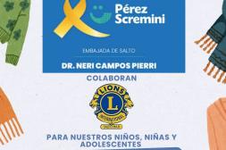 Campaña de recolección  para abrigar a los niños y  adolescentes este invierno