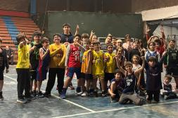 Ferro Carril lidera en dos categorías: Nacional está en lo más alto de las formativas del básquetbol salteño