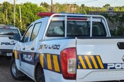 Grave accidente con una amoladora  movilizó a la policía en calle Brasil