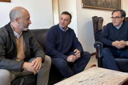 Intendente Albisu gestiona  con AFE la recuperación de  espacios ferroviarios en Salto