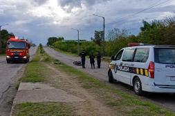 Niño de 5 años resultó lesionado al  quedar su pie atrapado en una rueda