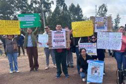 Orsi enfrentó en Salto una intensa  jornada de demandas ciudadanas