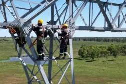 UTE energizó línea de alta tensión  entre Salto Grande y Chamberlain