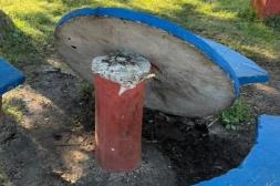 Indignación por daños en mesas, parrilleros, bancos y focos de luz en Costanera Norte, reclaman aplicar la ley de faltas