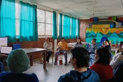 Educadores de clubes de niños se capacitan para prevenir y frenar el acoso escolar en espacios de la primera infancia