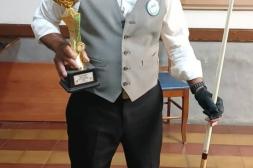 Billar . Gil Nieves fue vice campeón Nacional en Montevideo