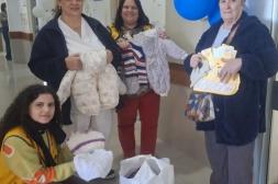 Entregan prendas y juguetes  en el Hospital Regional Salto