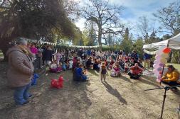 Entusiasmo y comunidad en el cierre de los talleres del Caif Fátima en Parque Solari con amplia participación