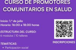 Impulsan la formación de  promotores comunitarios  en salud con enfoque integral