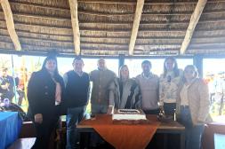 Sarandí de Arapey celebró  la reinauguración de su  quincho junto a autoridades departamentales