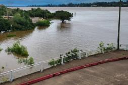 Río Uruguay alcanzará una  marca máxima de 5 metros 