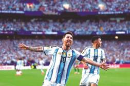A lo campeón : Messi brilló con un triplete en el estreno de Argentina ante Argelia