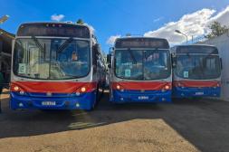 Gobierno de Salto inició renovación de  flota de ómnibus para transporte urbano