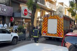 Bomberos evitaron una tragedia en  pleno centro por estufa encendida 