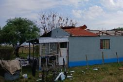 De las 90 casas que hay en Campo de Todos, 25 deben ser reconstruidas al haber sufrido daños estructurales graves