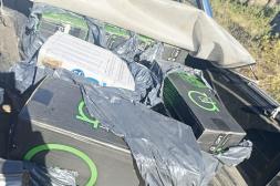 Incautación de cigarrillos y un vehículo en la Ruta 3