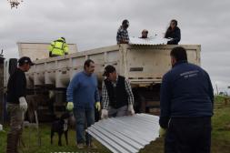 Comenzó etapa de reconstrucción  en Campo de Todos tras temporal