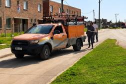 UTE: más de 120 operarios trabajan  en Salto para restablecer los servicios 