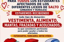 Secundaria evalúa daños tras  el temporal que azotó Salto