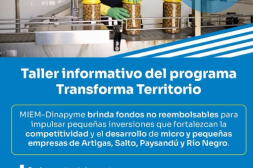 El MIEM abre convocatoria para el  programa “Transforma territorio” 
