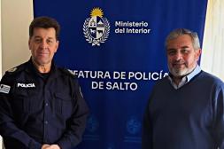 Horacio de Brum respalda a la Policía y  exige resultados para un Salto más seguro 