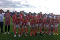 Selección femenina de 13 años empató por el Campeonato Nacional de ONFI